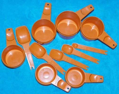 MINT Lot- 4 Tupperware TUMBLERS 6377 ORANGE Cups/Glasses - Picture 10 of 12