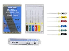 Dental K-file Endodontic S S 25mm All sizes 60 files/pk Compared to Dentsply