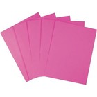 Staples Brights Multipurpose Paper 24 lbs. 8.5" x 11" Fuchsia 500/Ream (20109)