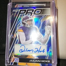 2024 PRO SET PLATINUM PL-JB1 JARED BROWN RC AUTO 1/3 - S CAROLINA