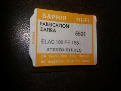 Zafira Saphir 5531 Elac 108 PE 188