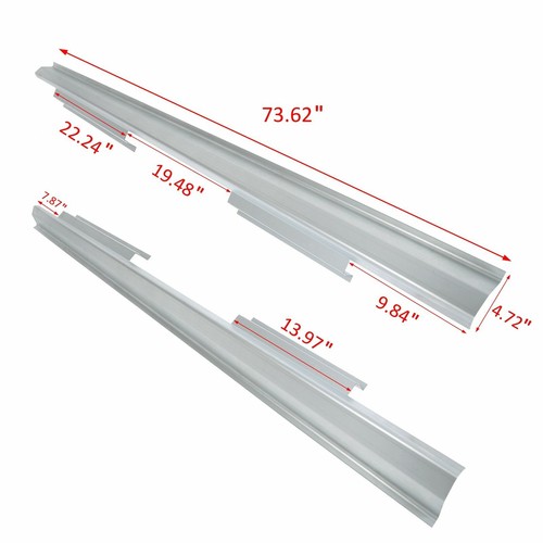 HECASA Slipon Outer Rocker Panels Left & Right For 9705 Buick Century