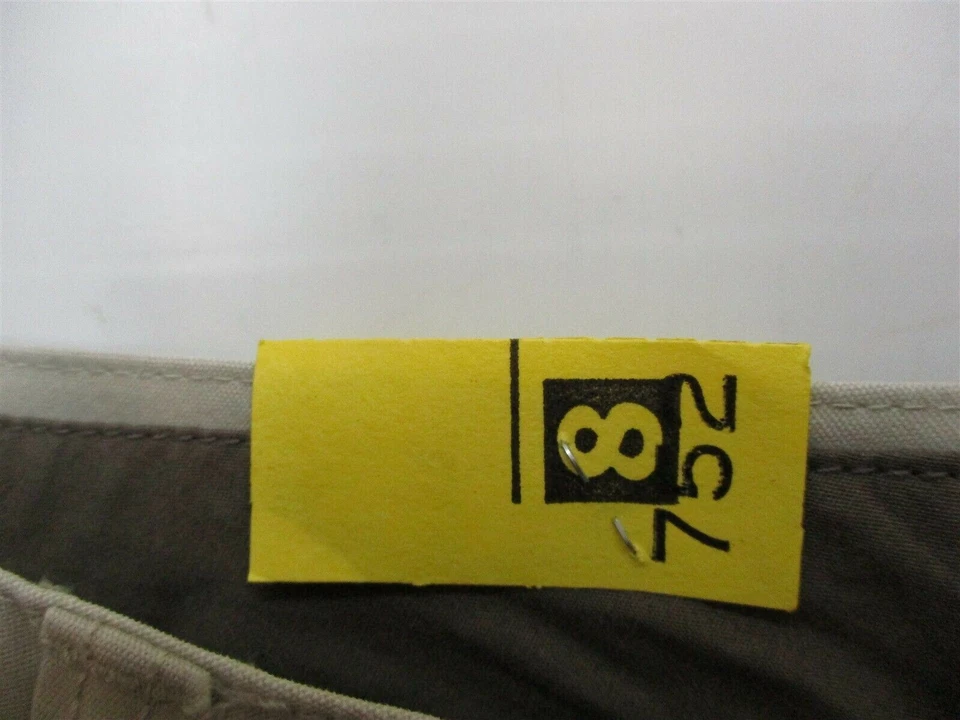 Calça COLUMBIA Feminina Tamanho 10 100% Algodão Casual Caminhada Frente Plana Bege - Imagem 3 de 4