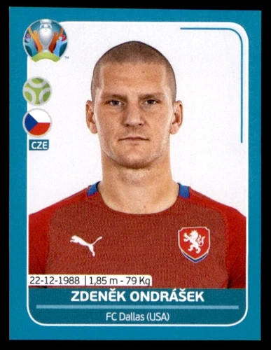 Panini UEFA Euro 2020 Preview - Zdenek Ondrasek Czech Republic No. CZE28