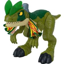 Imaginext Jurassic World Thrash Attack Dilophosaurus Dinosaur Toy-Kids Love It