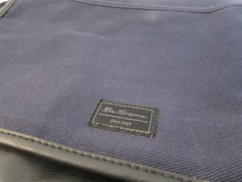 BEN SHERMAN KURIERT-/SCHULTER-/LAPTOPTASCHE, BLAU, KOSTENLOSER VERSAND - Bild 4 von 12
