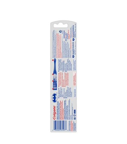 (Lot of 2) Colgate Kids Battery Powered & 1 Extra Soft Regular Batman Toothbrush - Picture 5 of 5