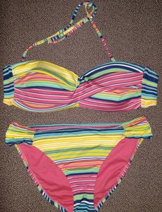 jcpenney high waisted swim bottoms