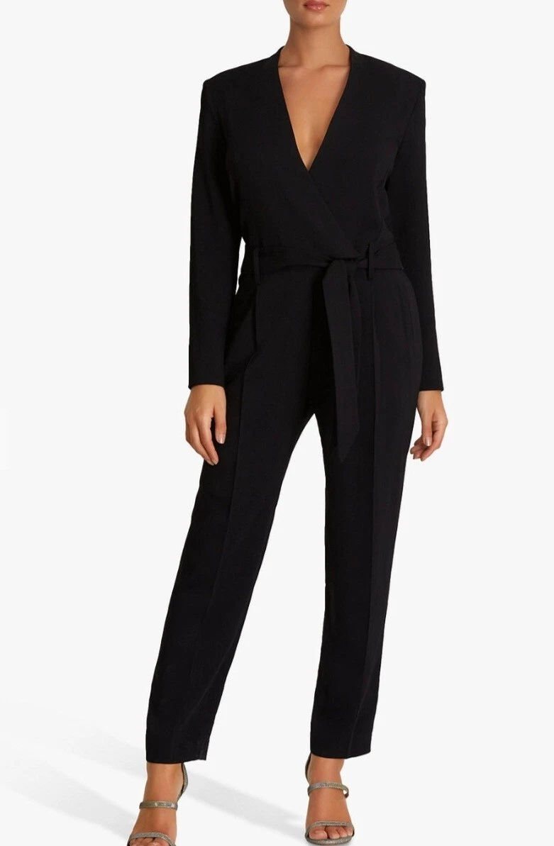 Fenn Wright Manson Petite Helaine Jumpsuit, Black | eBay