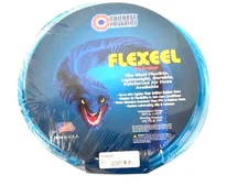 Coilhose Pneumatics PFE41004T FLEXEEL 1/4 x 100' Hose 1/4" MPT Fittings Blue