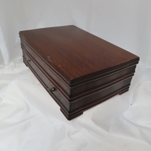 Wood Tarnish Resistant Silverware Flatware Storage Chest Box Wooden Drawer 80 - Picture 5 of 9