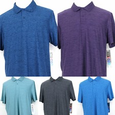32 Degrees Cool  Striped Polo Shirt Regular Fit Short Sleeve