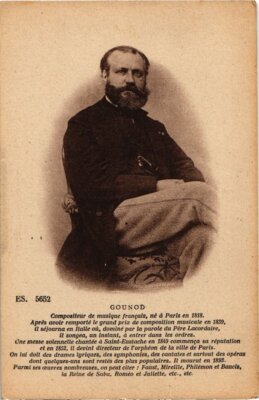 CPA COMPOSITEUR GOUNOD (114212)