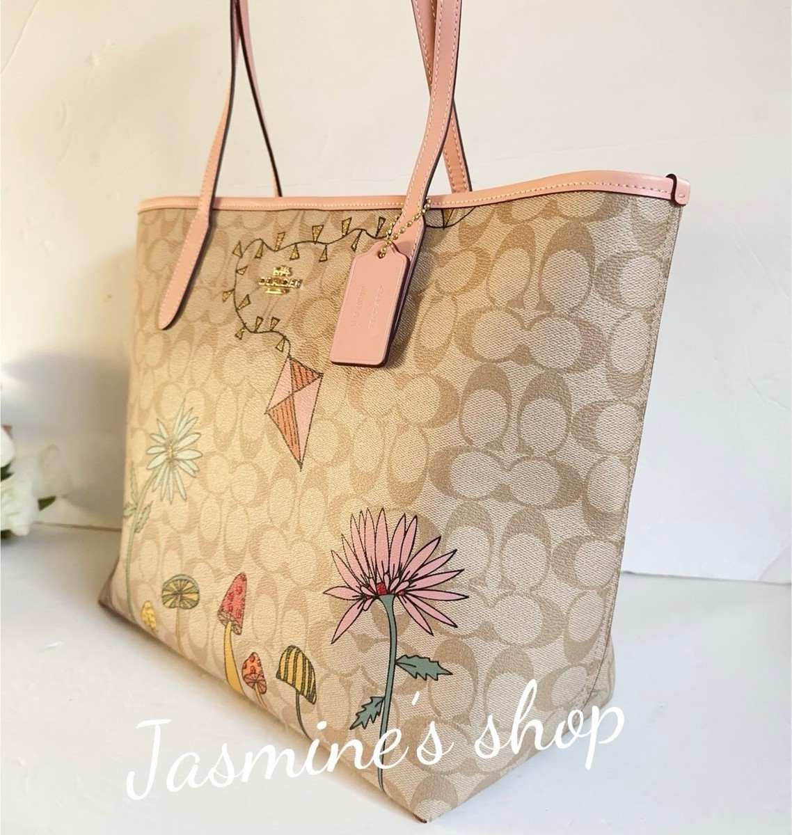 NWT Coach CU392 Coach X Observed By Us City Tote Bag In