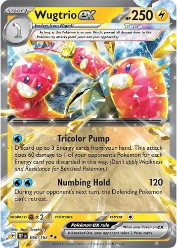 Wugtrio Ex 060/162 SV05: Temporal Forces