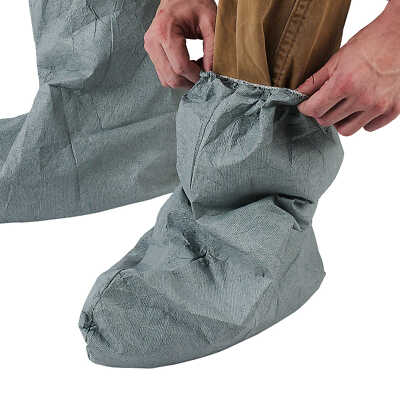 DuPont Tyvek Boot Covers Case of 100 (50 pairs)