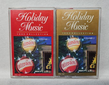 Cassette Lot Holiday Music 1992 Collection Volume 1 2 DPK2-1037