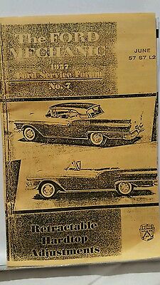 1951 /'Ford Service Forum/' SERVICING 2-SPEED TRUCK AXLES  Booklet #7 NOS