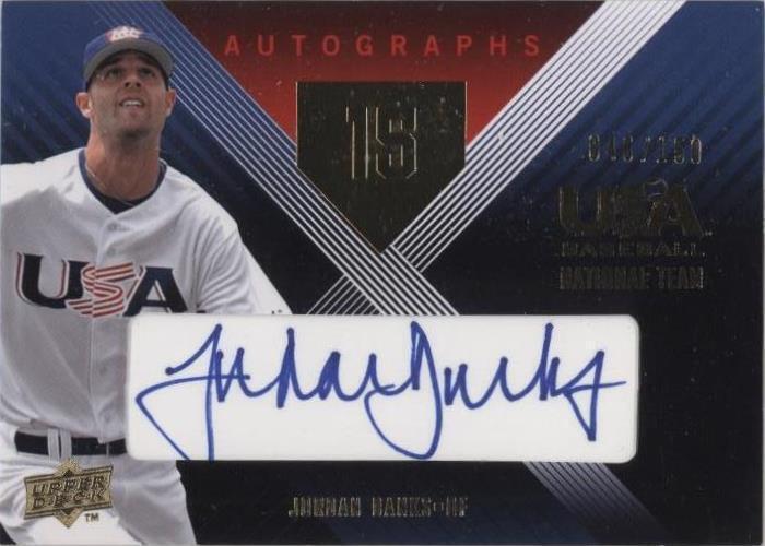 2008 Upper Deck USA Baseball National Teams - Jordan Danks #JDE-3 - 1 of 1