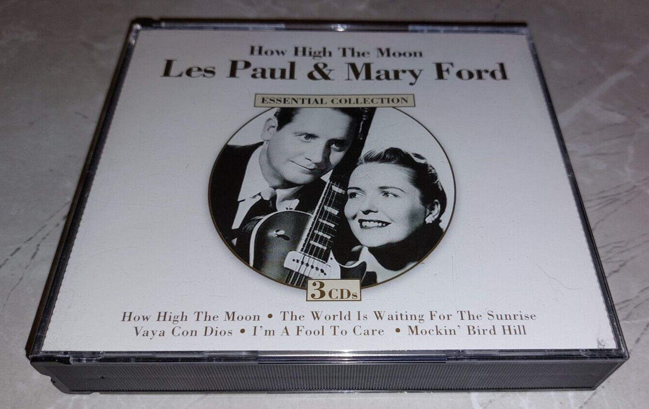 Les Paul & Mary Ford - How High The Moon - 3-CD Album Set with 67 Excellent Tracks, Legendary Guitar & Vocal Duo, Classic Hits Collection