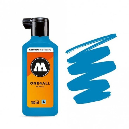 MOLOTOW One4All Acrylic Refill - Permanent Silk Matt Paint - 180ml Bottle - Picture 31 of 69