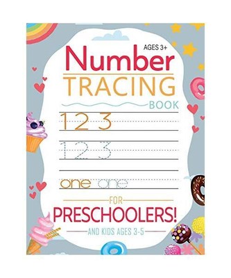 Number Tracing Book for Preschoolers and Kids Ages 3-5: Pre Kindergarten Activit