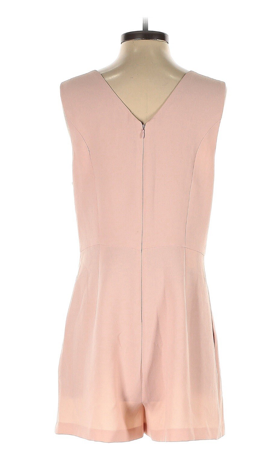 Bcbgeneration Solid Light Pink Tank V Neck Mini J… - image 2