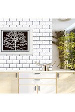 Removable Wall Decor Geometric Wall Art Modern Home Accessories  DIY Wall Design