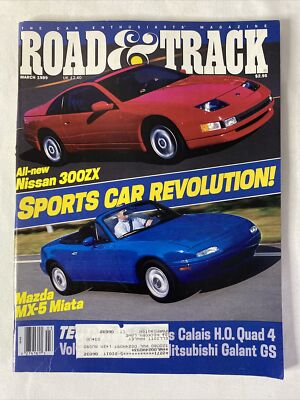 1989 March Road & Track Magazine All New Nissan 300ZX (CP179) | eBay