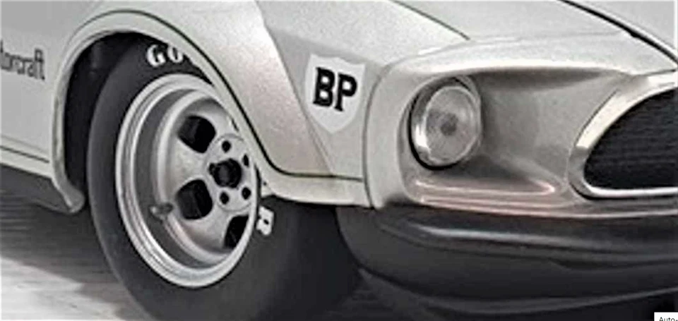 Mustang Ford 1 18 GT 12 Race Car Classic Custom Built Model 24 1967 1969 1970 40 - Image 2 of 4