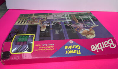 Barbie Flower Garden Mattel 1996 - Vintage Avec Accessoires, Originale