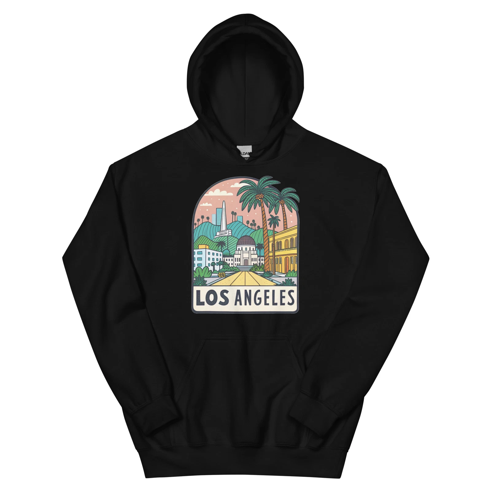 Los Angeles World Travel Urban Area City Hoodie