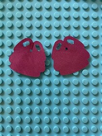 2 Lego Friends Livi MiniFigure Magenta Cloth Skirt Shiny 41104 41105 Replacement