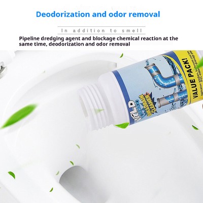 Powerful Dredge Clog Remover Drain Pipe Cleaner Kitchen Sink Pipe Dredge Pow _cn