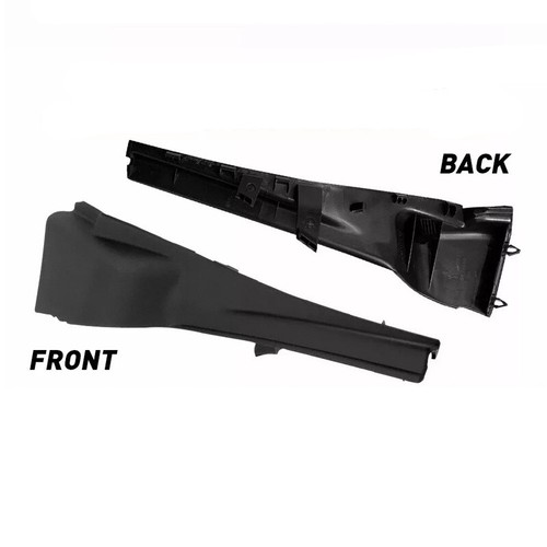 For Nissan Murano 2015-2018 Pair Black Front Windshield Wiper Cowl Cover Trim - Picture 7 of 10