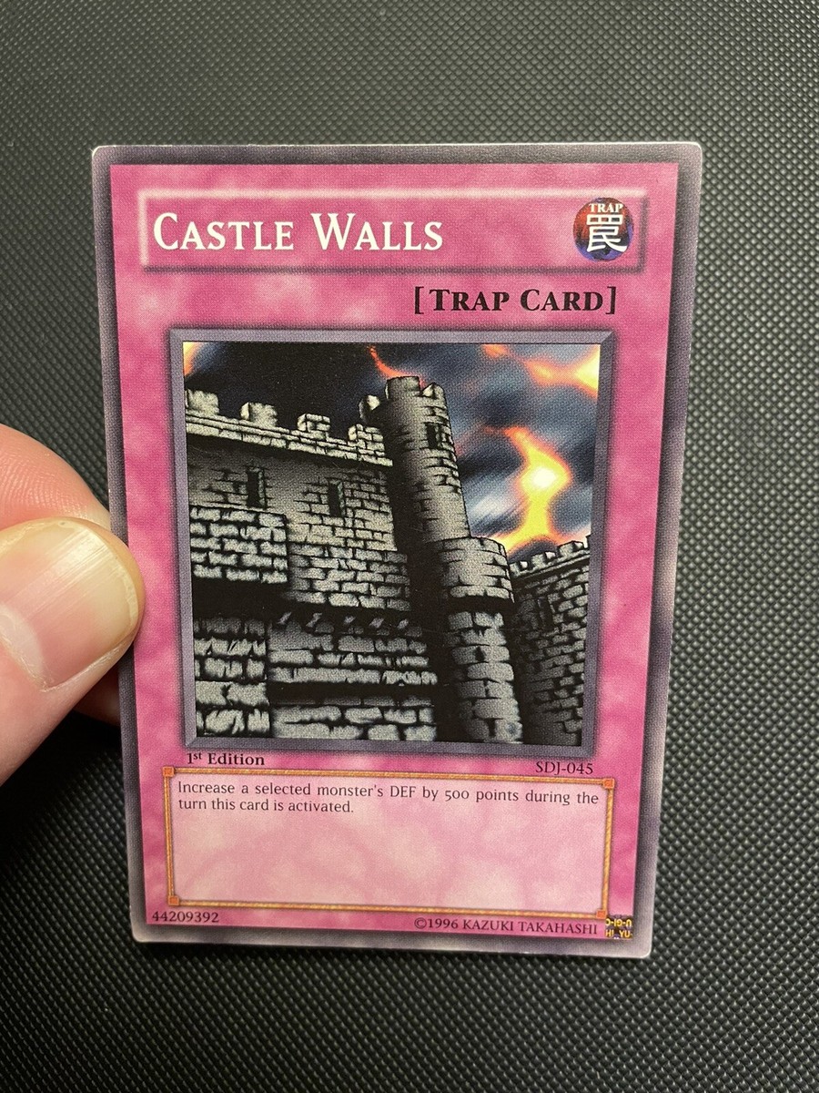 castle walls yugioh card Yu-Gi-Oh! - (SDY-049) - Starter Deck Yugi - 1st Edition 0 Increase the DEF of 1 face Castle Walls Price & Card