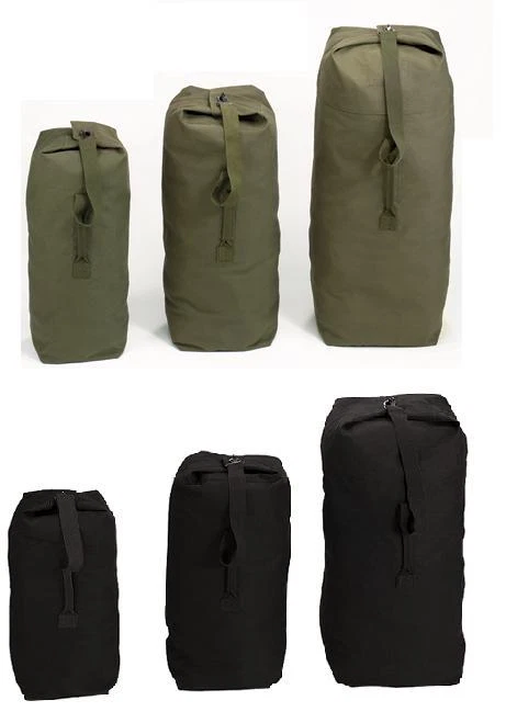 Canvas Equipment Duffle Bag - Olive Drab