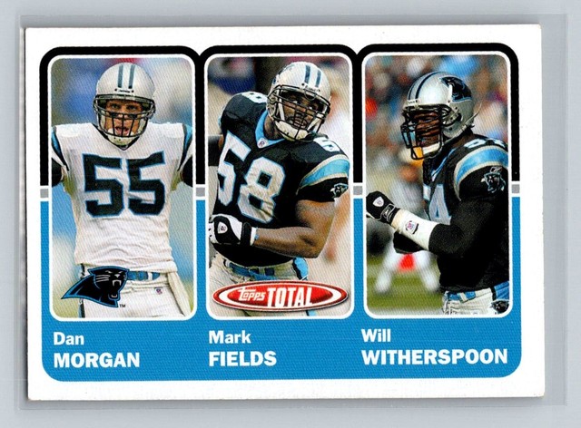 2003 Topps Total #335 Dan Morgan / Mark Fields / Will Witherspoon Panthers