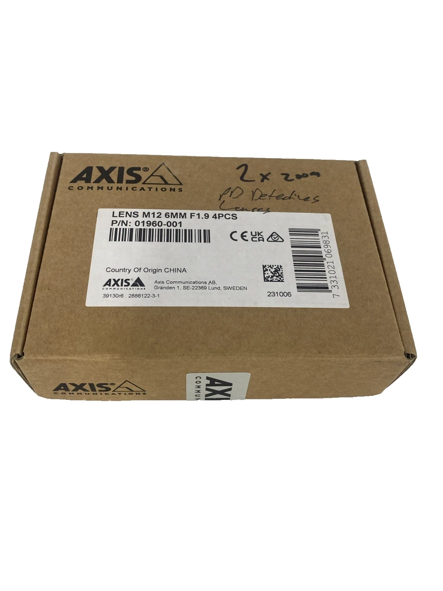 Occasion : Objectif camera video surveillance AASSET 3.5-8mm F1.2