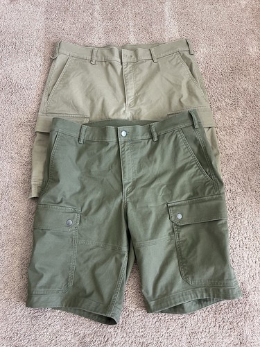 2 Duluth Trading 40 Grit Cargo Wandershorts Herren Gr. 36 Workwear Taschen Canvas