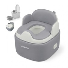 Orinal 4 en 1: orinal bebé, adaptador WC, tapa