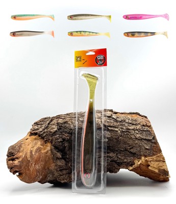 Zed Fishing Zocca Baits 20cm 1 Stück 7 Farben Shads Gummifische Hecht Zander OVP
