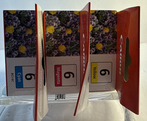 NEW/SEALED - Canon BCI-6Y/6C/6M - Bundle of Yellow/Cyan/Magenta (3 ITEM LOT) - 第 5/5 張圖片