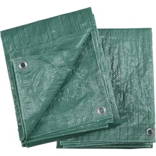 Ironton 1.8-Oz. All-Purpose Tarps, 2-Pk., Green, 5ft. x 7ft.