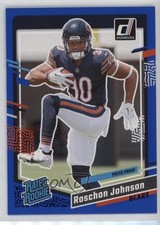 2023 Panini Donruss Rated Rookie Press Proof Blue Roschon Johnson #314 0y59