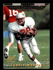1995 ACTION PACKED ROOKIES & STARS #90 CURTIS MARTIN RC PATRIOTS