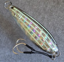 FishLab Carnada Slow Pitch Jigs 5-1/2" 10-5/8 oz Rigged Nichols Assist Hooks 3/0