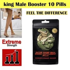 10 Gator chomp king Male Booster Pills EXTREME ENHANCE for Him/Her! toro xxxp