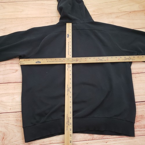 Puma Hoodie Mens XL Black Activewear Pullover Sweatshirt Athletic Gym Adult - Picture 8 of 12