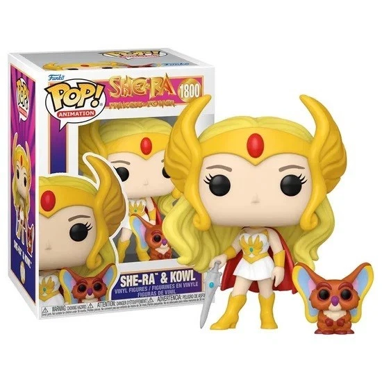 She-Ra POP Animation Vinyl figurine She-Ra & Kowl FUNKO